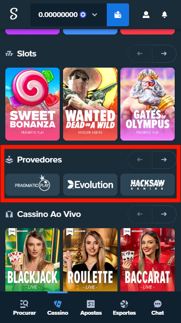 Fornecedores de jogos de casino casa de apostas Stake