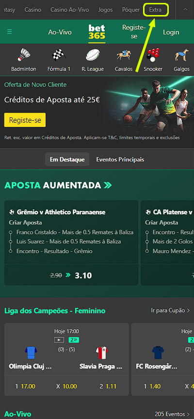 Bónus na empresa de apostas bet365