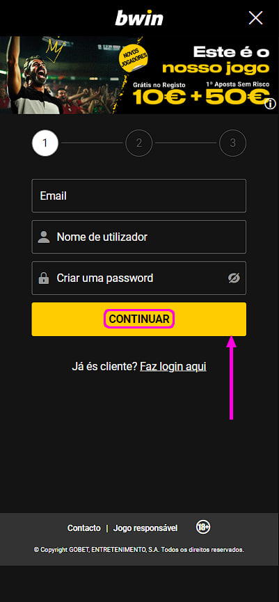 Como registar-se em Bwin para apostas de futebol