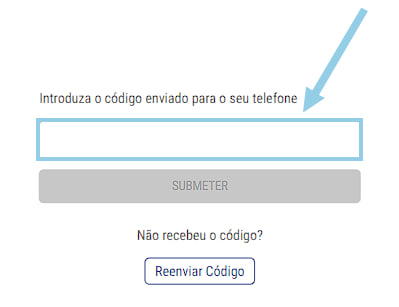 Código de confirmação