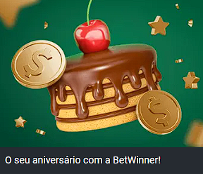 Presente de aniversário em BetWinner