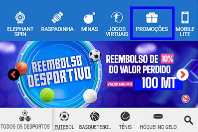 bónus de primeiro depósito em Elephant Bet