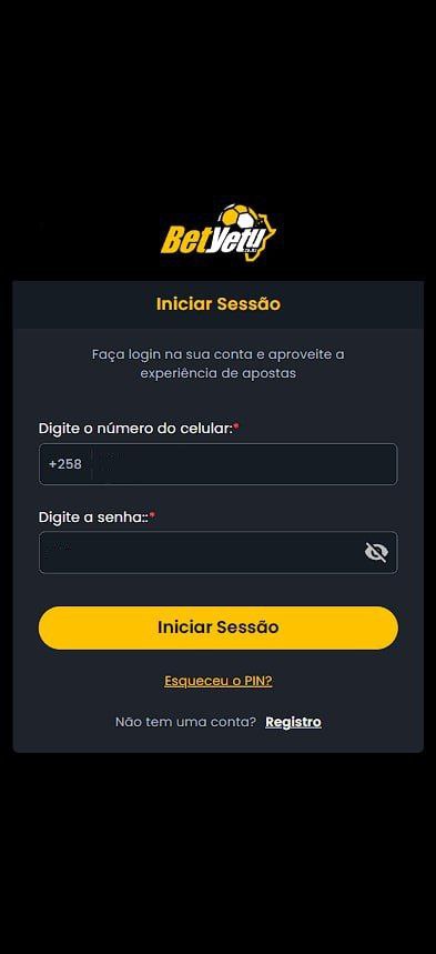 Instruções sobre como introduzir o nome de utilizador e a palavra-passe