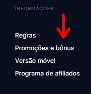 Promoções e bônus 1win