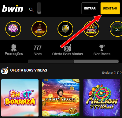 bwin registar