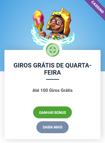 GIROS GRÁTIS DE QUARTA-FEIRA 20bet