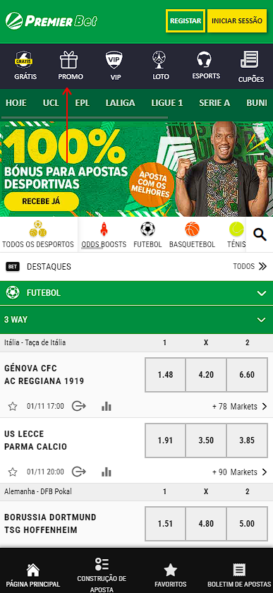 Promo Premierbet