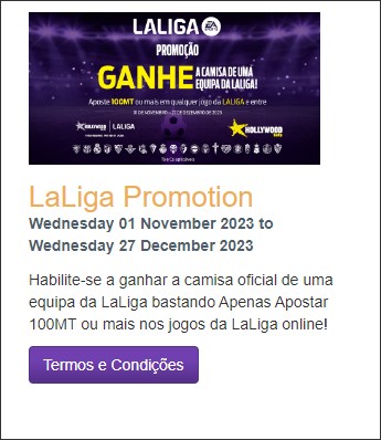 Promoção na La Liga