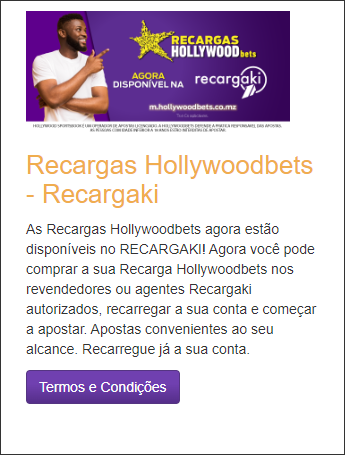 Recargas Hollywoodbets - Recarga