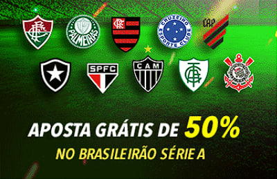 Recupere 50% da sua aposta