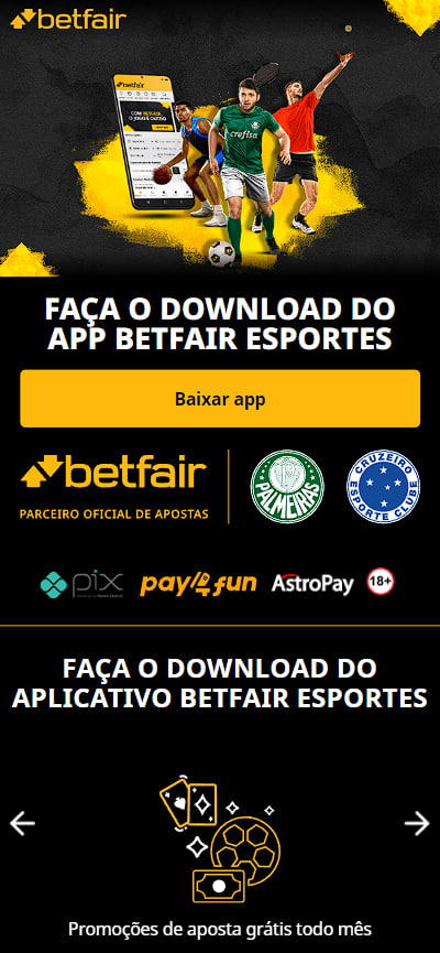 Aplicação móvel betfair para utilizadores Android e IOS