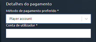 Formulário de registo do programa de afiliados 1XBET