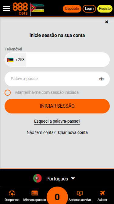 Autorização na 888bet