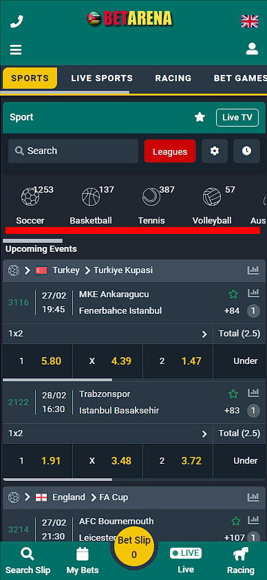 Sports BetArena