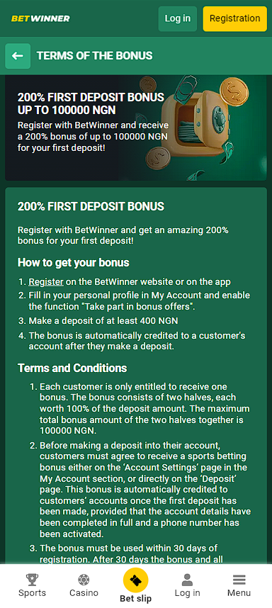 100% Deposit Bonus