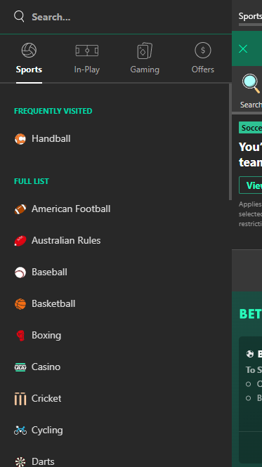 Sports to bet 