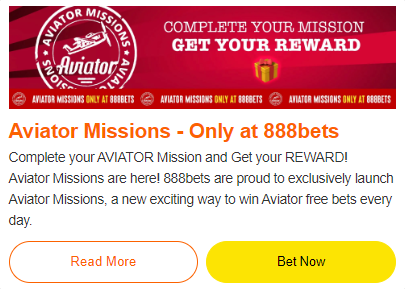 888bet Aviator Bonus Offers