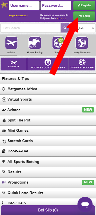 Hollywoodbets how to register without app