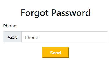 Recover password