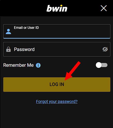 Login form