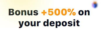 500% deposit bonus