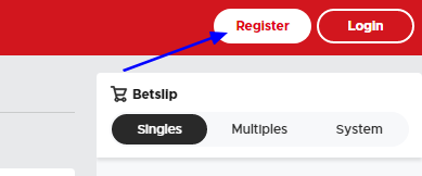 Instructions on how to register and apply the promotional code