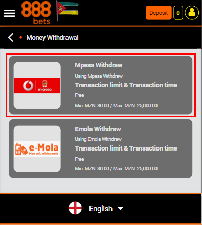 M-pesa payment system