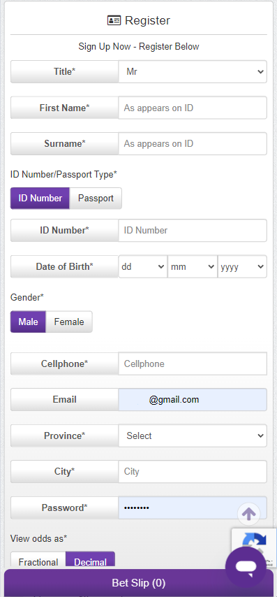 Hollywoodbets Registration